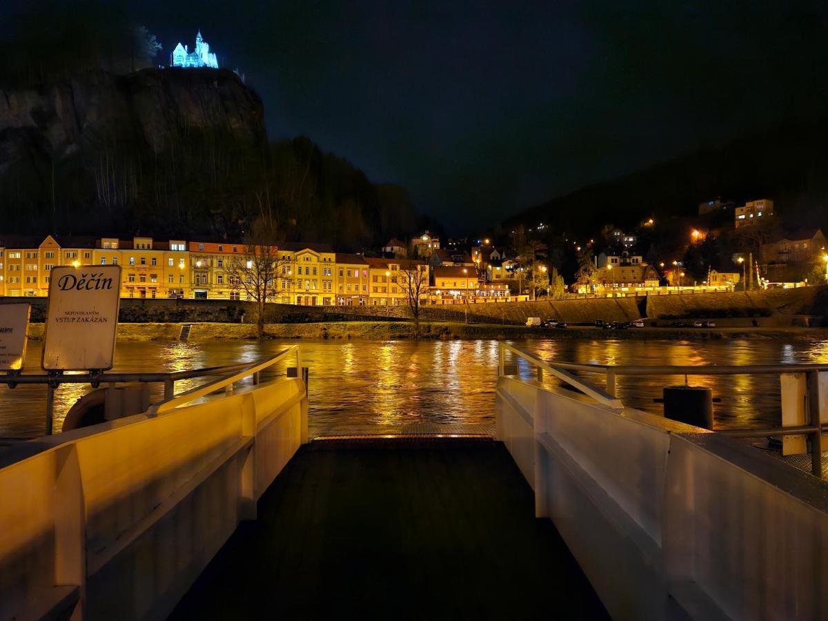 Apartman U Labe Decin Exteriör bild